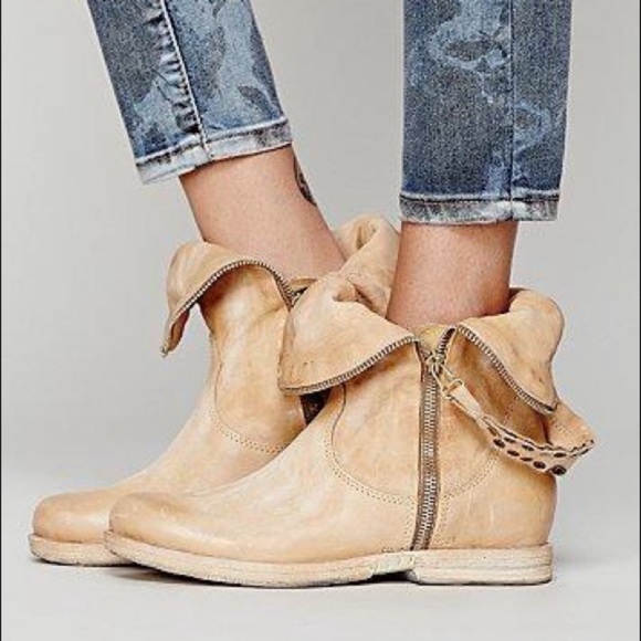 Free People Shoes - A.S.98 FREE PEOPLE Dagny Boot Tan 8/38